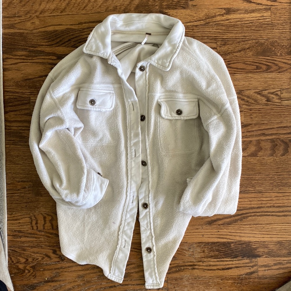 Free People Ruby Jacket Stone